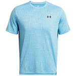 T-shirt Under Armour  T-SHIRT MANCHES COURTES TECH BLEU CLAIR