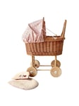 Egmont Toys Wicker Pram Ladybug