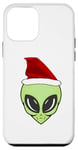 iPhone 12 mini Alien in Christmas Hat ,Area 51, E.T, I Believe, UFO, Santa Case