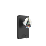 Arbre de Noël des livres Vacances Bibliothèque de Noël PopSockets PopWallet pour MagSafe