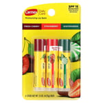 Carmex, Daily Care, Moisturizing Lip Balm, Variety, SPF 15, 3 Pack, .15 oz (4.25