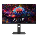 Altyk 27' LED - AQ27 - Ecran PC 2.5K - 2560 x 1440 pixels - 6 ms (OD) - Format 16/9 - Dalle AH-VA - HDR10 - Adaptive-Sync - 100 Hz -