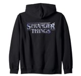 Stranger Things Logo Retro 80s Haunted Hawkins Halloween Zip Hoodie