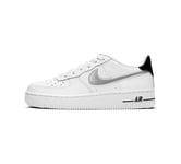 Nike Air Force 1 Low GS Trainers White UK 4-6