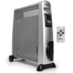 Duronic Heater Oil Free Electric HV102 SR, Mica Panels 2.5kW, Radiant and Convec