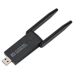 1300Mbps USB WiFi Adapter Dual Band BT 5.0 USB3.0 Connection High Speed For Win