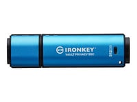 Kingston Ironkey Vault Privacy 50C Ikvp50c - Usb Flash-Enhet - Krypterat - 512 Gb - Usb 3.2 Gen 1 - Taa-Kompatibel