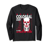 Attack on Titan Season 4 Colossal Titan Overload Edit Long Sleeve T-Shirt