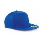 Beechfield 5 Panel Snapback Rapper Cap - keps - Bright Royal - One Size