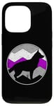 Coque pour iPhone 13 Pro Drapeau asexué LGBT vintage LGBTQ Ace Asexuality Gay Pride