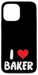 iPhone 13 Pro Max I Love Baker - Heart Case