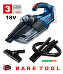 new - Bosch GAS18V-1 - BARE TOOL - Vacuum Cleaner 06019C6200 3165140888677 .