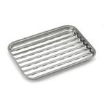 Barbecook Grilles de cuisson antiflammes, Acier Inoxydable 3 x 35 x 24 cm