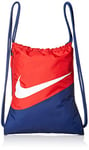 Nike Heritage GMSK - 2.0 GFX Bag Unisex Bag - Blue Void/University Red/White, One Size