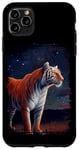 iPhone 11 Pro Max Majestic Tiger Under The Night Sky Case