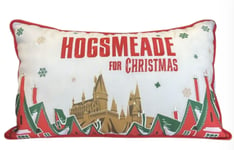 Universal Studios Harry Potter Hogsmeade for Christmas Throw Pillow New With Tag