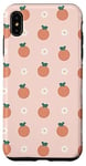 Coque pour iPhone XS Max Couleur pastel, motif pêche, été, fruits, esthétique