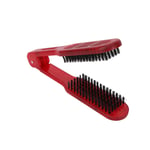 Hair Straightener Clamp Brush Double Sided Hair Straightening Comb High