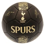 Tottenham Hotspur FC Signature Football 5 Matt Black/Gold Matt Black/Gold 5