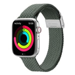 DUX DUCIS Apple Watch 1/2/3 38mm osv Nylon flettet Urrem - Grøn