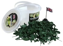 KIDS ARMY 100 piece TUB of SOLDIERS COMBAT FORCE TOYS BOYS SOLDIER ROLE PLAY