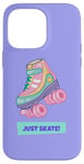 iPhone 14 Pro Max Roller Skate Classic 90s 80s Retro Kitsch Pastel Quad Skates Case