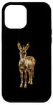 Coque pour iPhone 12 Pro Max Âne Or