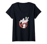 Ghostbusters Logo Ghostbusters II V-Neck T-Shirt