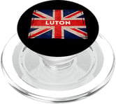 Drapeau Luton Bedfordshire Born And Bred PopSockets PopGrip pour MagSafe