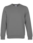 Colorful Standard Organic Cotton Crew Sweat - Storm Grey Colour: Storm Grey, Size: Large