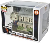 Diorama Figure Michael Myers Avec Maison Film Halloween Original FUNKO Pop Town