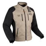 SEGURA, Blouson Moto SCOPRIO Noir/Taupe, XXXL