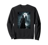 Van Helsing Approaching Dracula's Castle Sweatshirt