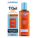 Neutrogena - Shampoing T/Gel Fort (flacon de 250 ml) – Shampooing anti-démangeaisons sévères et anti-pelliculaire – Efficace dès la 1ère semaine d'utilisation