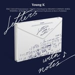 Young K (Day6)  Letters With Notes  Photobook, Photocard, Four Cut Puzzle, Photo Sticker, Mini Poster &amp; Custom Paper Frame  CD