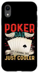 Coque pour iPhone XR Jeu de cartes de poker Jetons de jeu Bluff