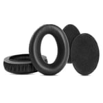 YunYiYi Replacement Earpad Cups Cushions Compatible with Sennheiser HD545 HD565 HD580 HD600 HD650 HD660S HD535 HD265 HD525 HD58X HD6XX Headset Covers Earmuffs (PU Leather)