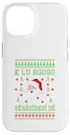 Coque pour iPhone 14 2024 Famille Noël Unique Ugly