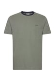 GANT 4-Col Oxford Regular Ss T-Shirt Grön