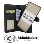 Skimblocker Motorola Moto G85 Magnet Plånboksfodral