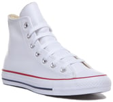 Converse 132169 Ct As Leather White In Womens Trainer White  UK 3 - 12