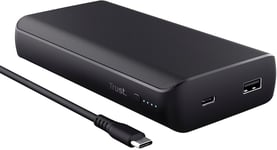 Laro Batterie Externe Usb-C 65W Pour Macbook Et Ordinateur Portable, Power Bank 20000 Mah Grande Capacité, Chargeur Avec Ports Usb-C Et Usb-A Compatible Avec Téléphones Et Tablettes, Noir