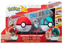 Pokemon - Surprise Attack Game (Axew + Poke Ball, Treeko + Net Ball)