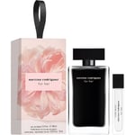 Narciso Rodriguez Parfymer för kvinnor for her Presentförpackning Eau de Toilette Spray 100 ml + Pure Musc Eau de Parfum Travel Spray 10 ml 110 ml (15.000,00 kr / 1 l)