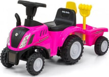 Milly Mally Ride On Vehicle New Holland T7 Traktor Rosa