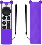 Trolsk Cute Slim Case (Siri Remote gen 3/2) - skal - Lilla