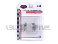 AMERICAN DIORAMA 1/43 - FIGURINES RACING LEGENDS 50 SET OF 2 FIGURES 76447