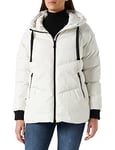 Geox Women's W Hoara Jacket, Cloud White, 16