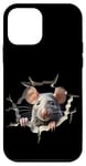 iPhone 12 mini Mouse Hole Peeking Mice Cute Mouse Costume Boys Girls Men Case