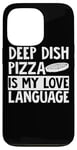 Coque pour iPhone 13 Pro Deep Dish Pizza Apparel - Design amusant pour les amateurs de pizza